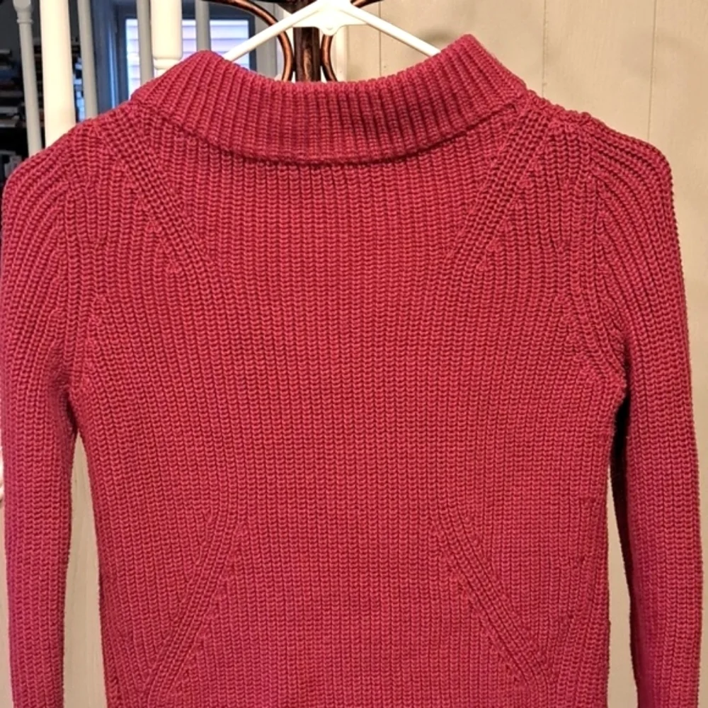 Talbots Ribbed Knit Pull-Over Sweater - Picture 2 of 7